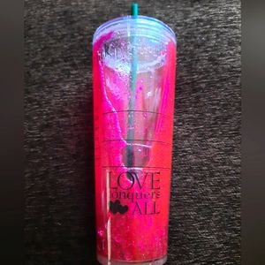 Glitter Tumbler-Love